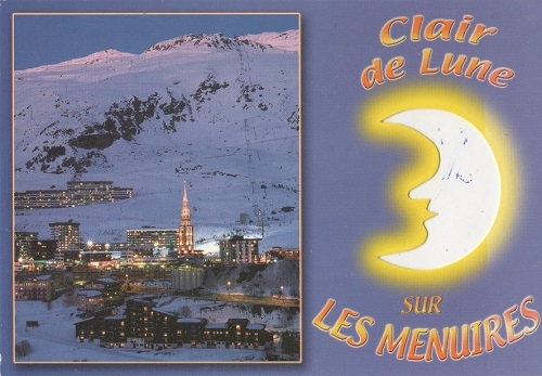 les menuires, savoie, france