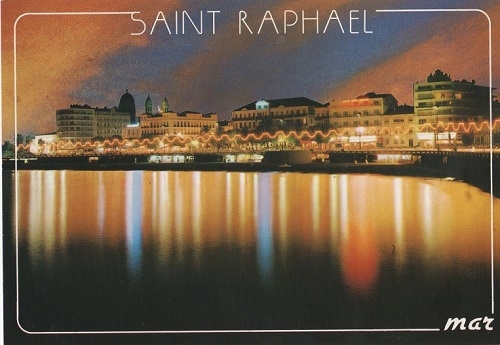 saint raphaël, côte d'azur, france