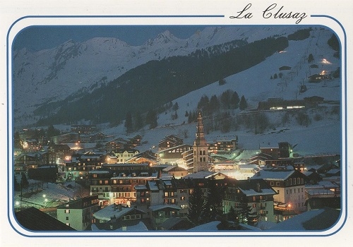 la clusaz, haute savoie, france, mont blanc