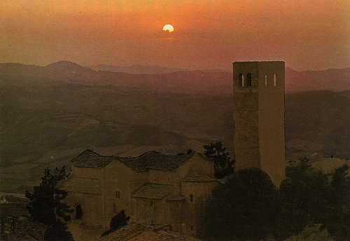 san leo, rimini, italie