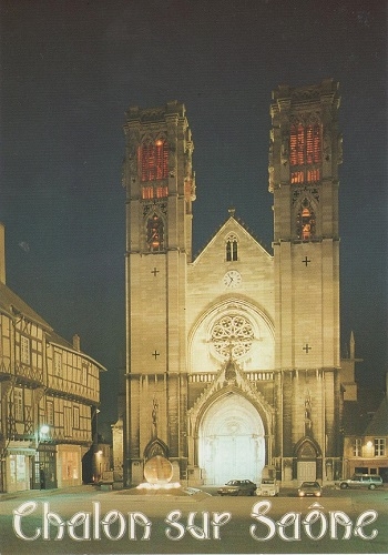 chalon sur saône, bourgogne, france