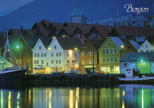 bergen, norvège