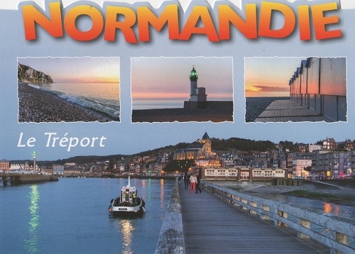 le tréport, normandie, france