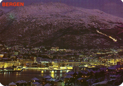 bergen, norvège