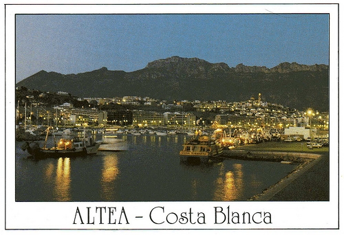 altea, alicante, costa blanca, espagne